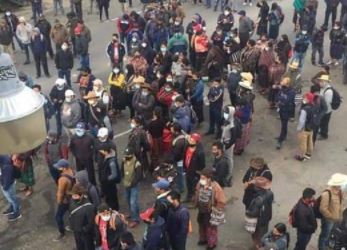 Estas son las rutas bloqueadas este viernes por manifestaciones contra el gobierno