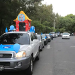 Guatemaltecos llevan a cabo caravana en pro de la vida y la familia