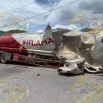 Hombre sufre quemaduras en explosión de cisterna utilizada para trasladar combustible