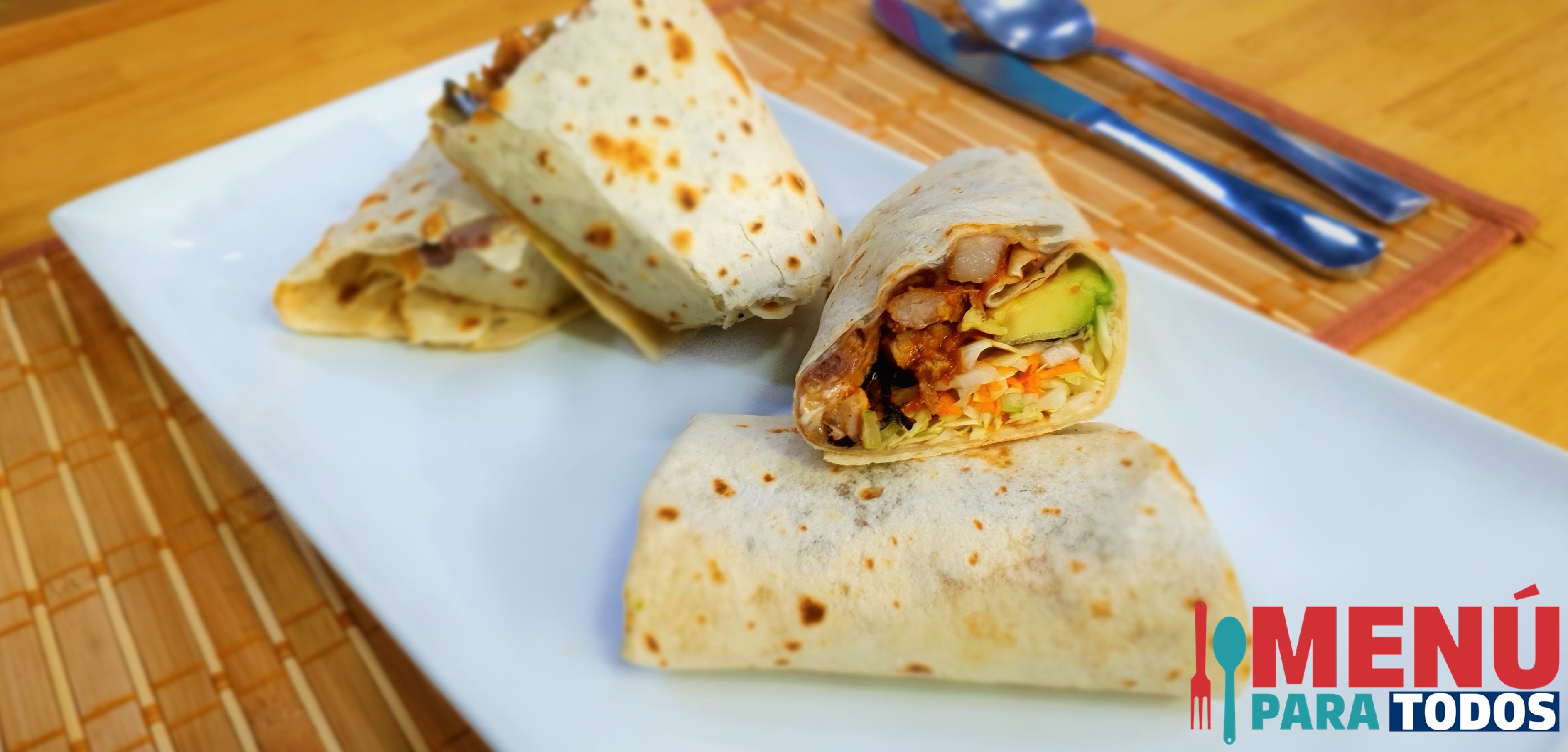 [Menú Para Todos] Tortilla de harina con carne adobada Guatevision