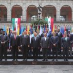 Giammattei y la razón por la que estuvo ausente en la fotografía oficial de la Celac