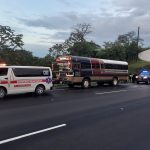 Tres personas resultan heridas en asalto en autobús en la autopista Palín – Escuintla