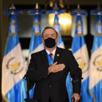 “No me he puesto la vacuna” dijo Giammattei el 19 de julio, pero registro demuestra que había recibido la primera dosis el 14 de julio