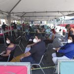 Baja afluencia de personas en centros de vacunación, mientras Salud reporta más de 4 mil casos positivos de covid-19 en 24 horas