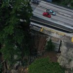 Autoridades dan detalles del colapso de gaviones en Santa Rosalía, km12 ruta al El Salvador y los planes para rehabilitar el paso