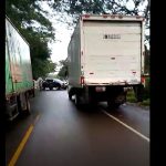 Paso a San Cristóbal Frontera, Jutiapa, es bloqueado por mal estado de carretera