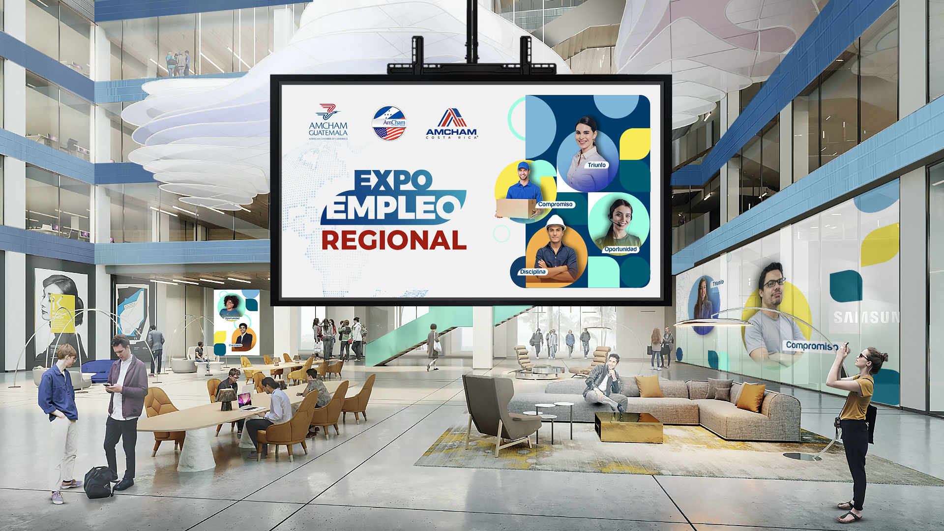 ExpoEmpleo Regional de Amcham Guatemala, Honduras y Costa Rica