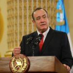 Alejandro Giammattei se pronuncia por disturbios causados en el Congreso por militares retirados