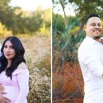 Recuerda la última sesión de fotos junto a su esposa, su bebé de un año es quien ahora lo acompaña