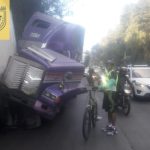 Imágenes: fuerte choque de tráileres en bajada de Villalobos provoca caos vial rumbo al Pacífico