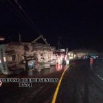 Un muerto y varios heridos en Coatepeque por un camión cisterna que se accidentó