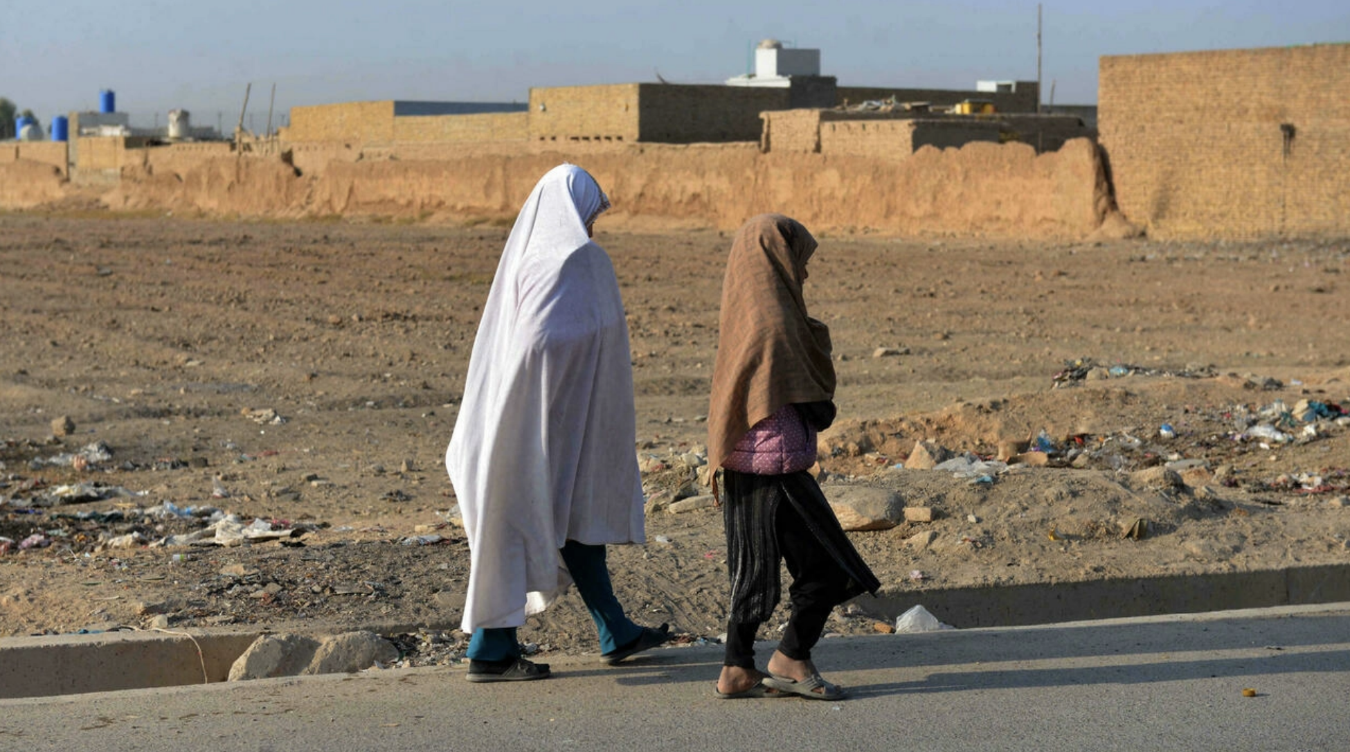 Bajo el último gobierno talibán, las mujeres no podían participar en la vida pública Javed Tanveer AFP/Archivos