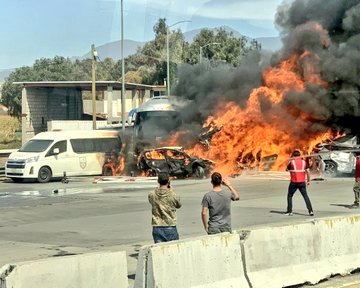 Al menos 15 muertos deja accidente en autopista del centro de México