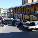 VIDEO | Transportistas de Quiché realizan manifestación por alto precio de combustibles