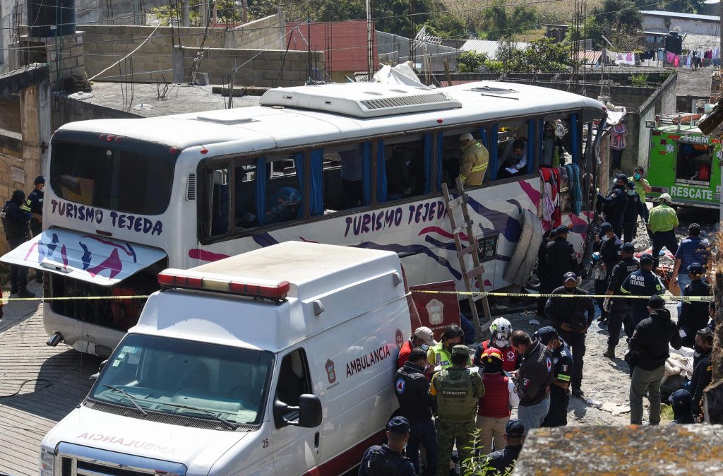 accidente en México