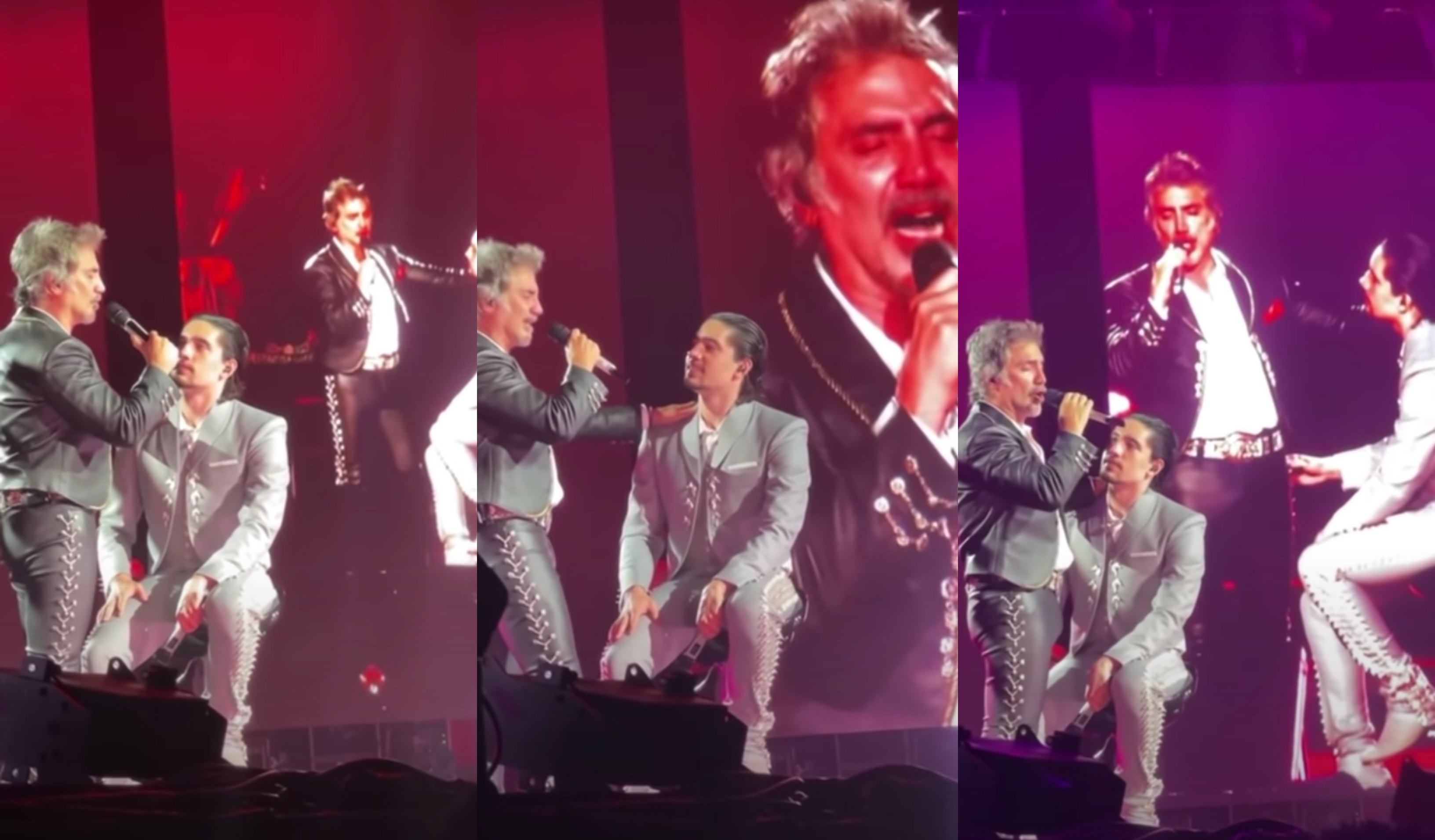 Video: Alejandro Fernández rompe en llanto en pleno escenario luego de dedicarle una canción a su padre