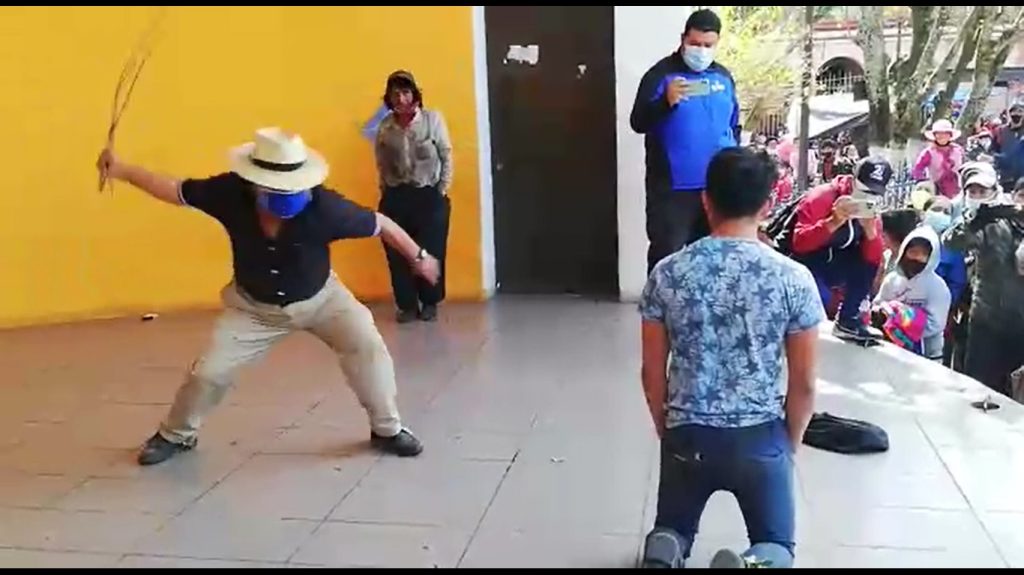 VIDEO | 18 personas azotadas por autoridades indígenas en lo que va del año 2