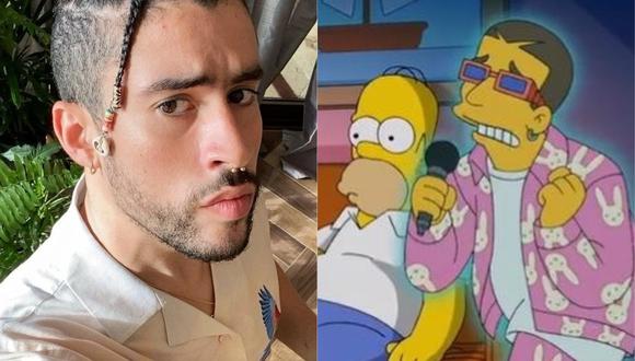 Bad Bunny ingresa al universo de Los Simpson con un videoclip especial