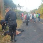 Matan a presunto cuatrero y abandonan su cadáver junto a dos cabezas de vaca y un mensaje en Sipacate