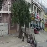 Video: Así fue la impactante colisión entre dos motocicletas en una ruta poco transitada
