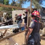 Hombre muere desmembrado en explosión de cohetería en Parramos y videos muestran destrucción en inmueble