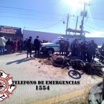 Videos: dos motocicletas chocan y se incendian; hay un muerto y dos heridos