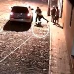 Impactante video revela cuando mujer fue raptada en Antigua Guatemala y la persecución para capturar a sospechosos