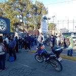 Toman Campus Central de la USAC: manifestantes piden que elección de rector sea socializada
