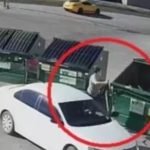 El video que registró el momento en que una mujer arrojó a su bebé a un basurero