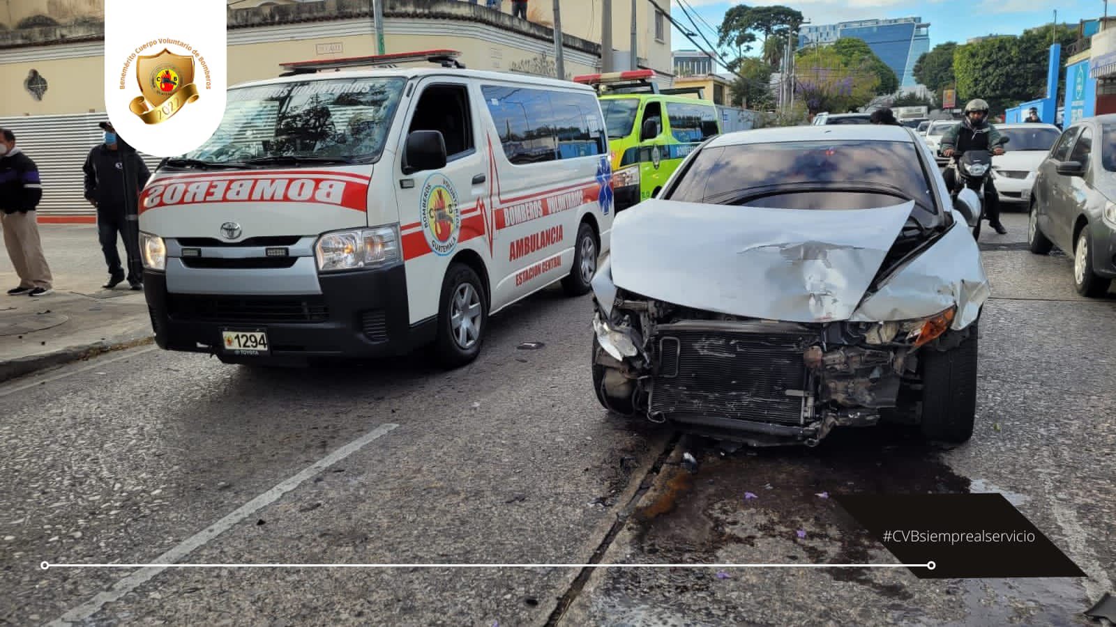 Accidente zona 10