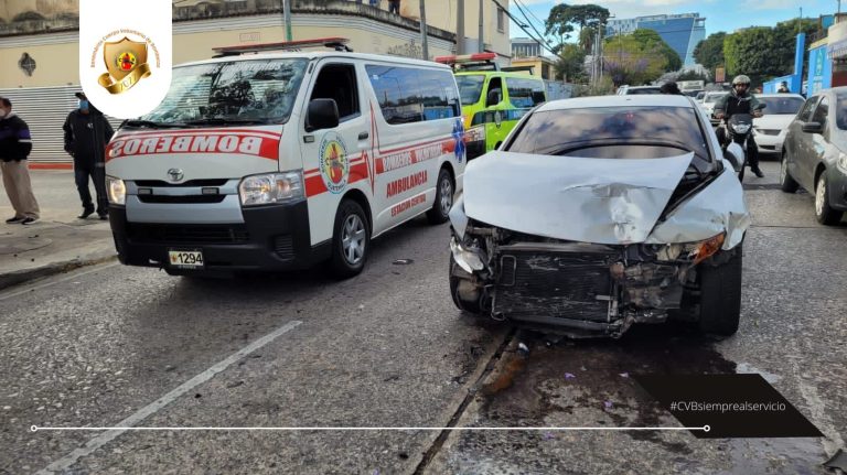 Accidente zona 10