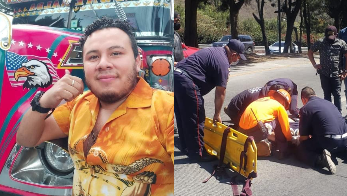 Tragedia en Antigua Guatemala: ayudante de bus muere luego de caer desde la parrilla mientras acomodaba la carga