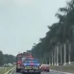 Video: Surgen imágenes de intensa persecución a bus que circulaba a más de 100 kilómetros por hora