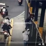 Video: desconocido rescata a mujer que pretendía lanzarse del puente El Incienso