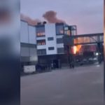 El video que muestra cómo fue el impacto de misil ruso contra el aeropuerto Ivano-Frankivsk en Ucrania