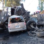 Video: Accidente de tránsito en km 19.5 de la Interamericana queda registrado en cámara de vigilancia