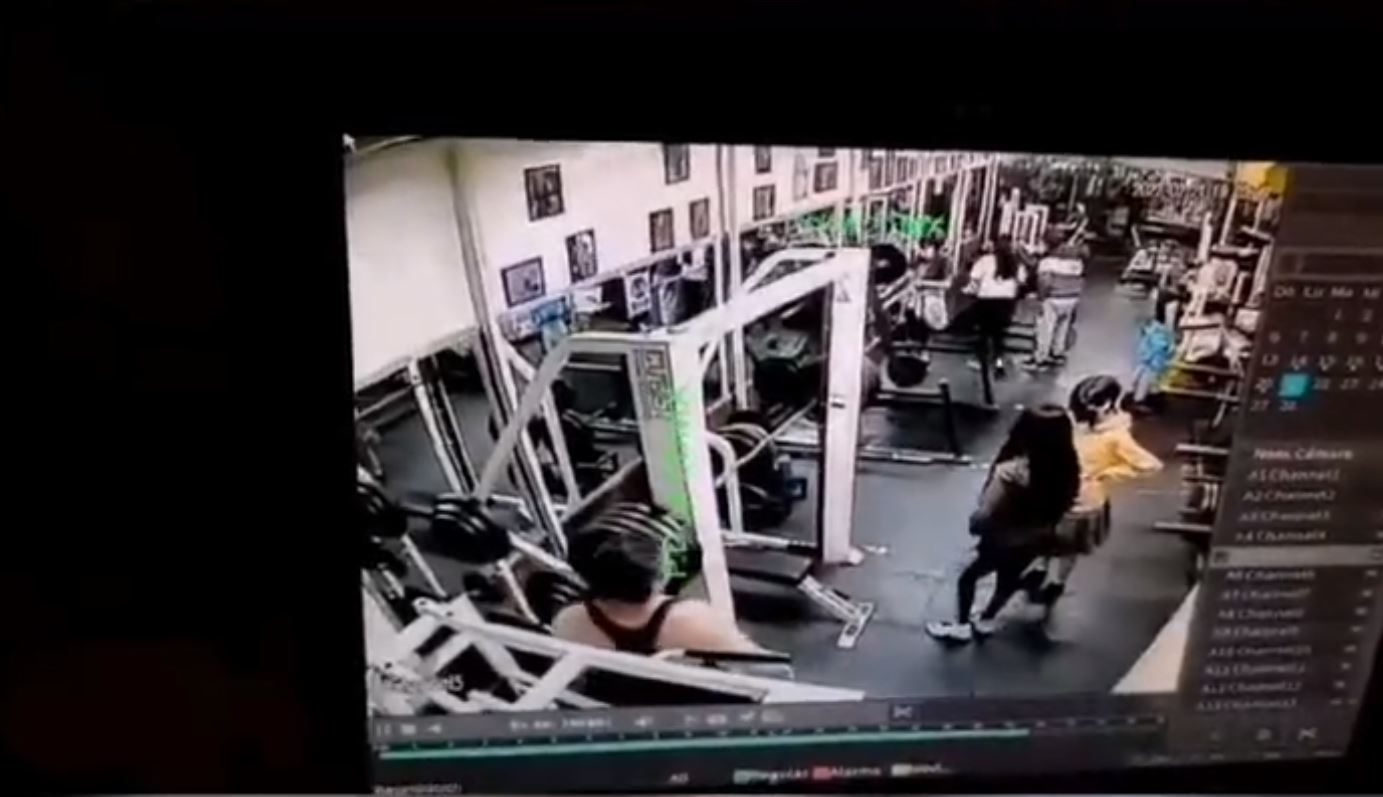 Muerte d emujer en gimnasio