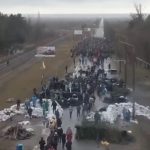 Videos: ucranianos bloquean avance de tropas rusas que intentaban tomar la planta nuclear más grande de Europa