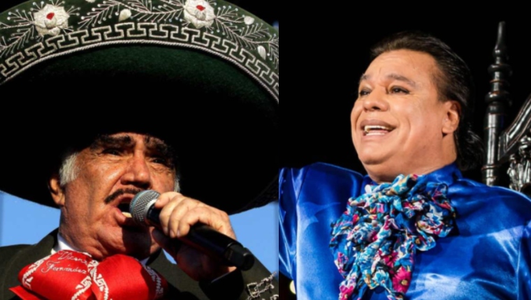 Vicente Fernández y Juan Gabriel