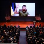 Políticos europeos piden el Nobel de la Paz para el presidente ucraniano, Volodimir Zelenski, y su pueblo