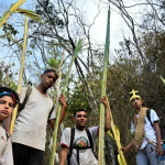 La tradición de los “palmeros” venezolanos, que bajan de la montaña para el Domingo de Ramos