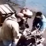 Así fue despojado de sus pertenencias un motorista y todo quedó grabado