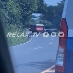 Video: Buses circulan contra la vía en la ruta a Escuintla y ponen en riesgo a automovilistas