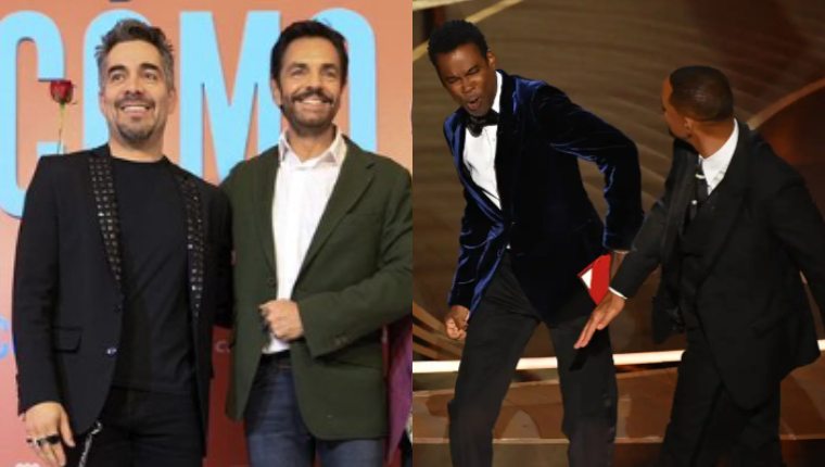 Eugenio Derbez y Omar Chaparro.