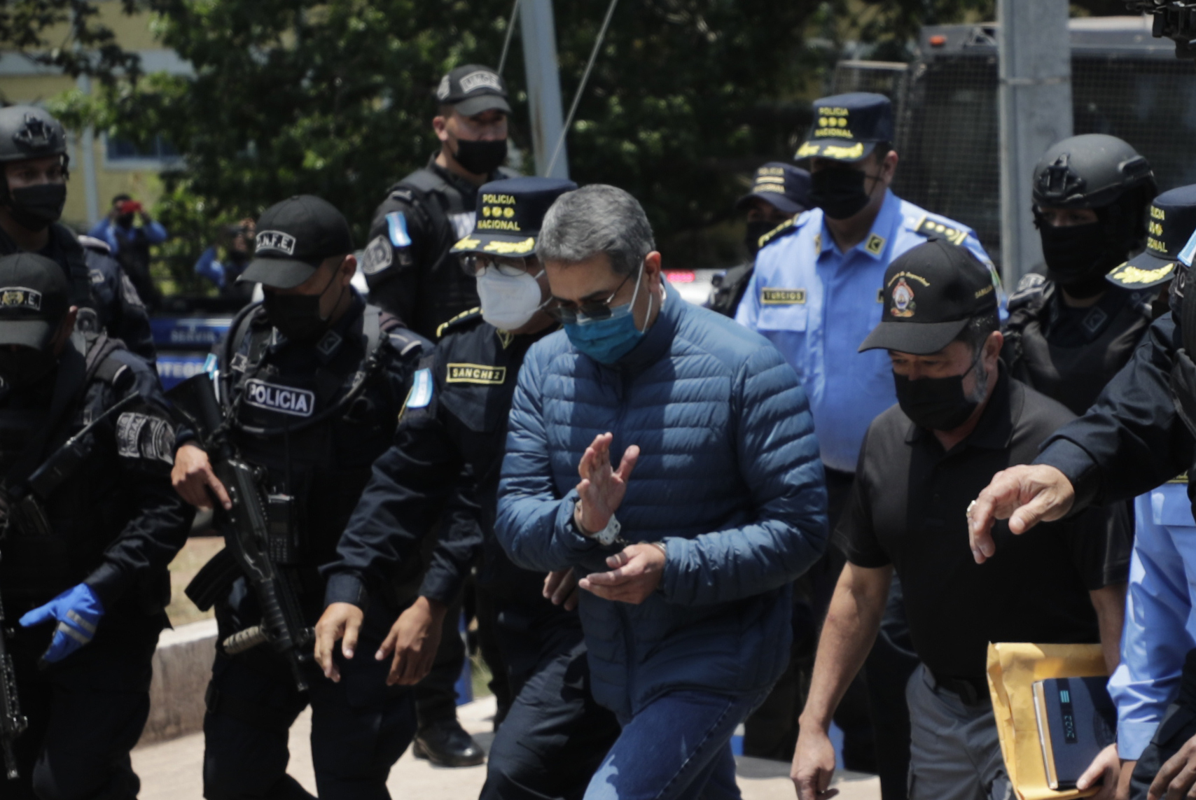 Extradición a los Estados Unidos del expresidente hondureño Juan Orlando Hernández