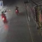 Video: El momento en que un motorista se accidenta y provoca la caída de otros motociclistas