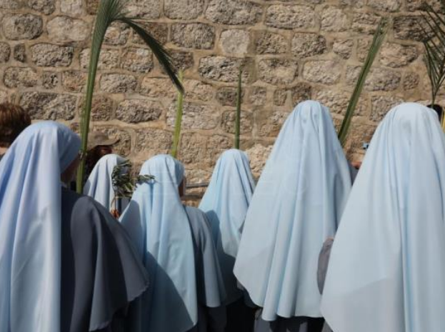 Jerusalén se llena de peregrinos en primer Domingo de Ramos pospandemia