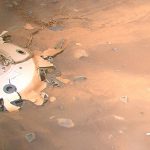 Estas son las imágenes de la nave espacial destruida encontradas por la NASA en Marte