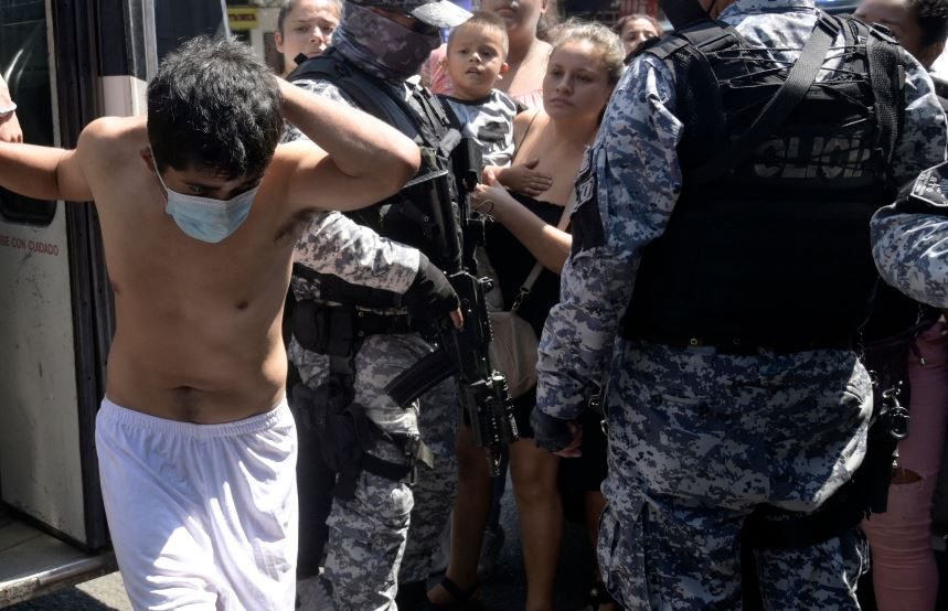 Fotografía de pandillas de El Salvadr