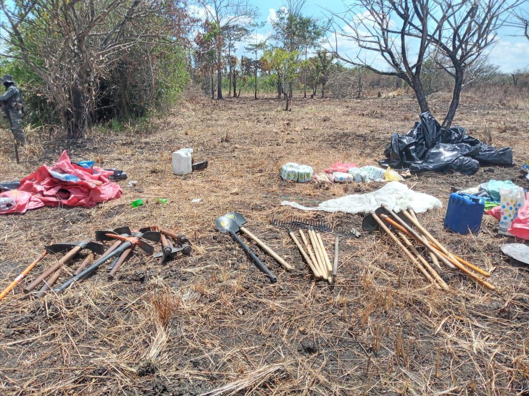 El Ejército de Guatemala asegura dos pistas clandestinas en Petén que estaban por ser rehabilitadas